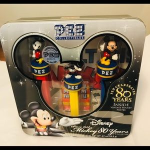 NWT Disney Mickey 80 yrs Pez collection.